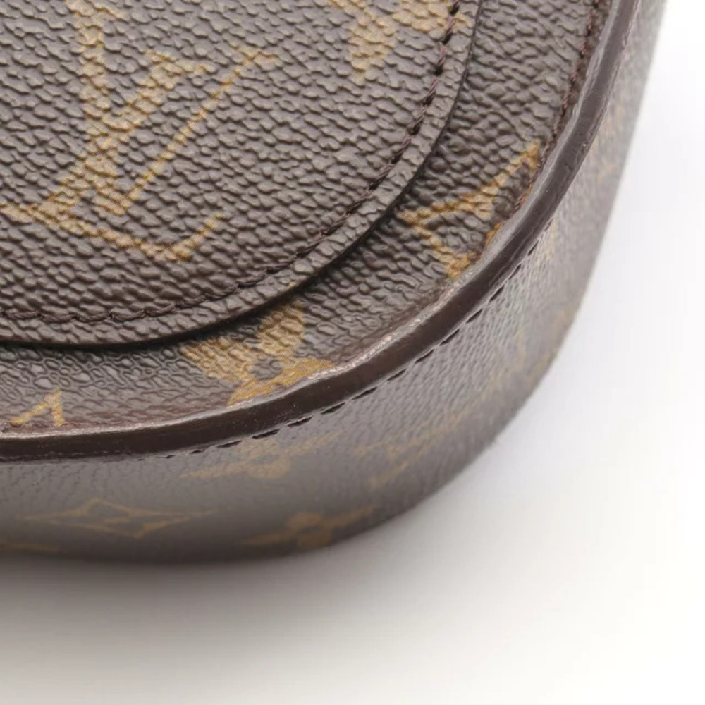 Louis Vuitton Monogram Leather Canvas Shoulder Brown Cloud Saint Bag - Picture 8 of 8